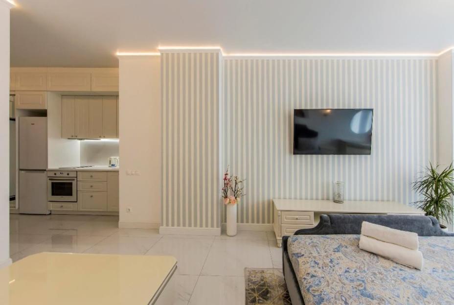 1 Room 50M2 Center Of Obolon Near River Side. Smart Plaza Κίεβο Εξωτερικό φωτογραφία
